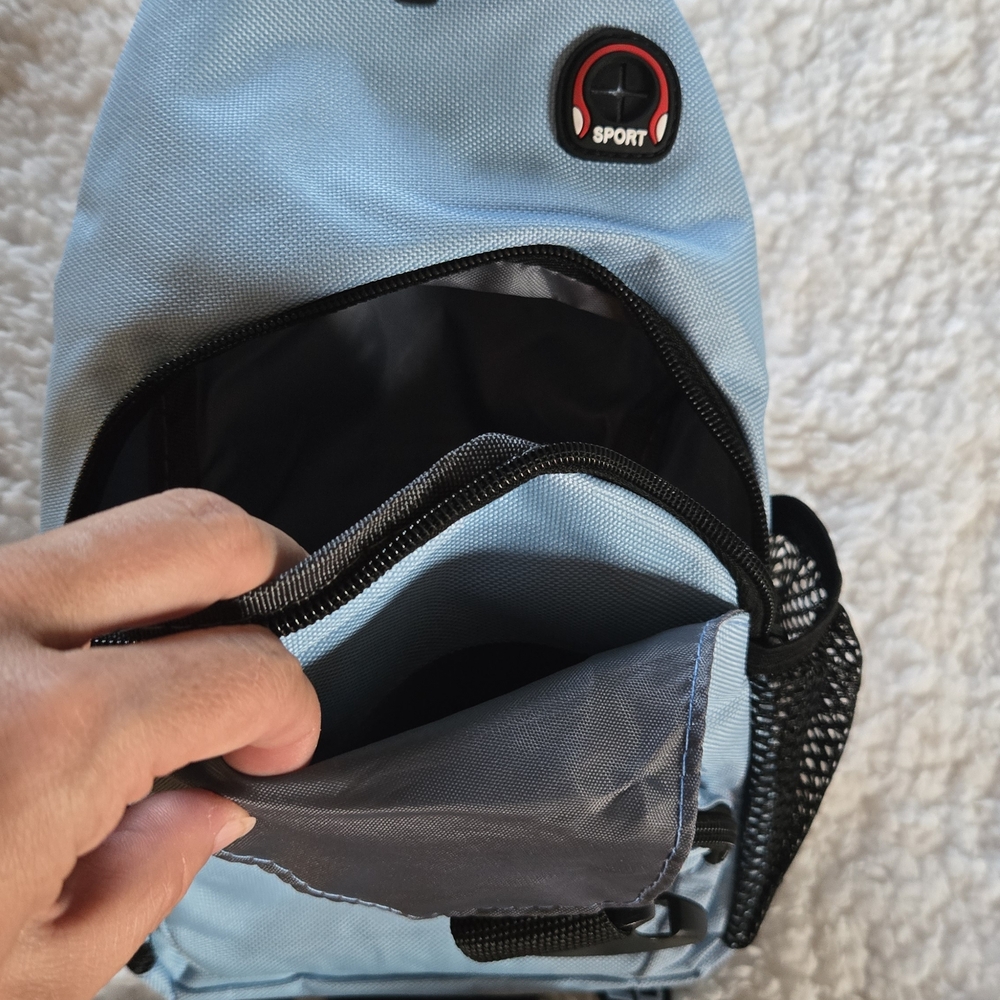 Versatile Sling Backpack With Multiple Pockets Si… - image 3